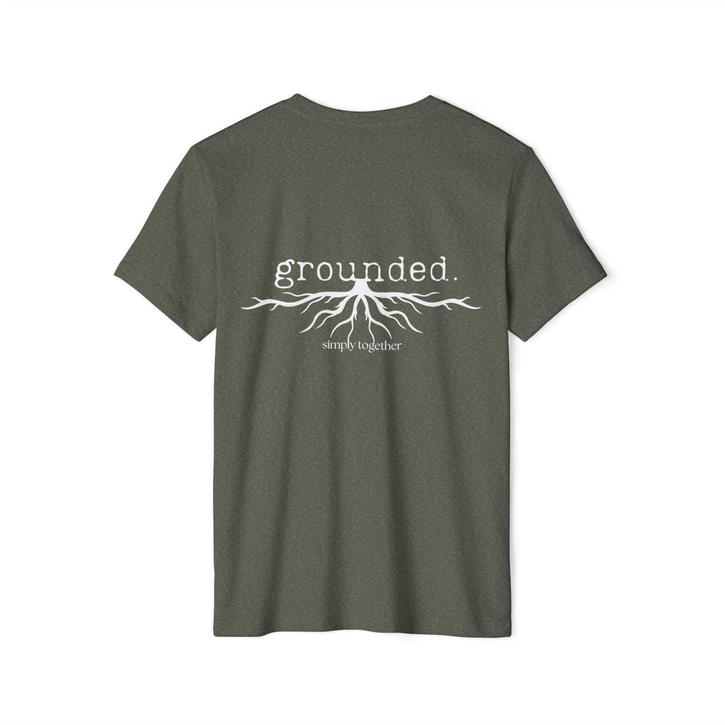 the organic unisex brand tee - OD green